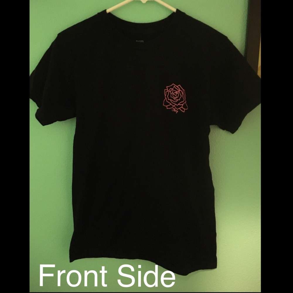 Obey Tee with Rose